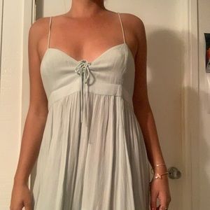 Baby blue free people dress :)